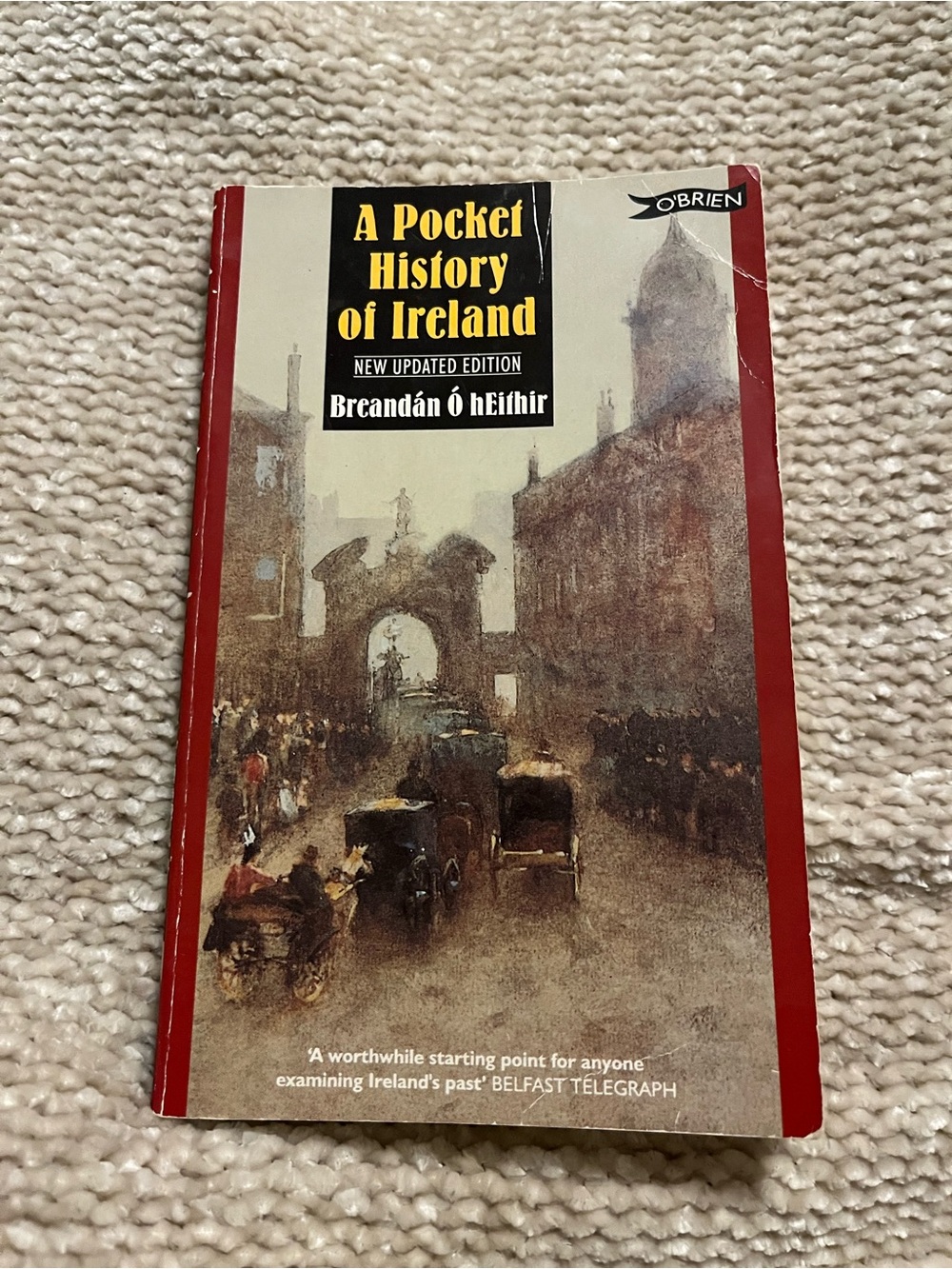 A Pocket History of Ireland by Breandán Ó hEithir - Paperback Book
